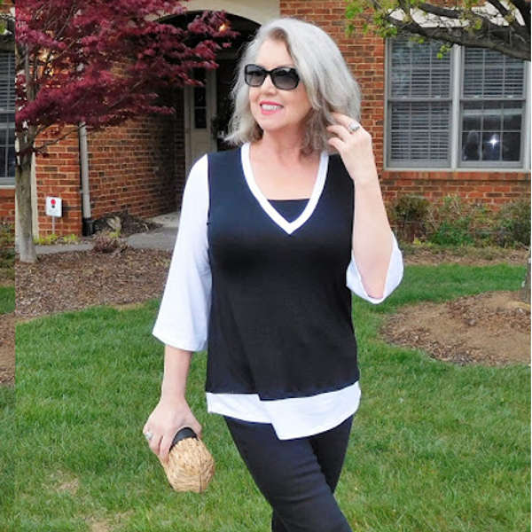 Layered Look! - By Susan, from Fifty, not Frumpy